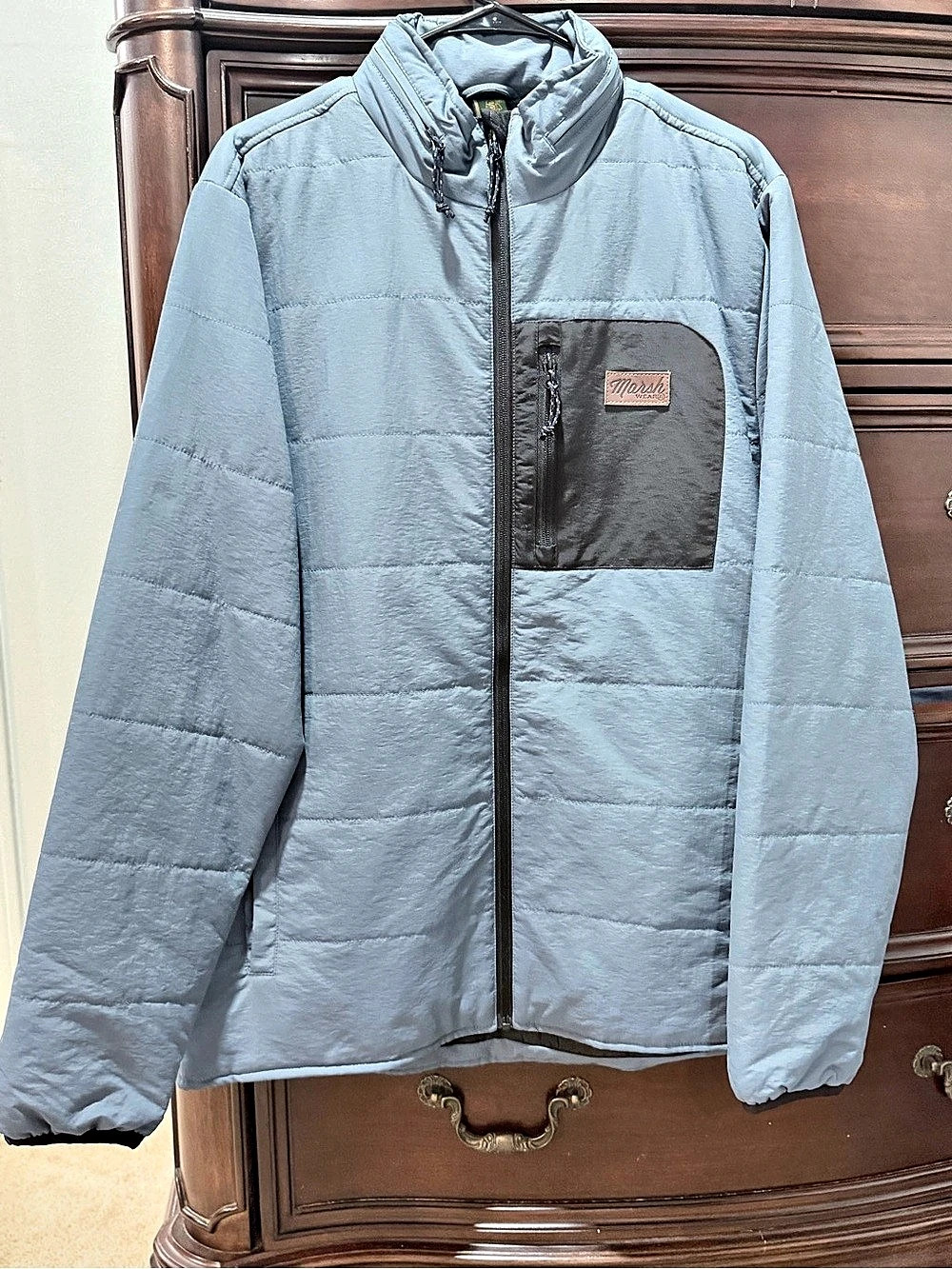 Patagonia Puffer Jacket in Blue Size Large